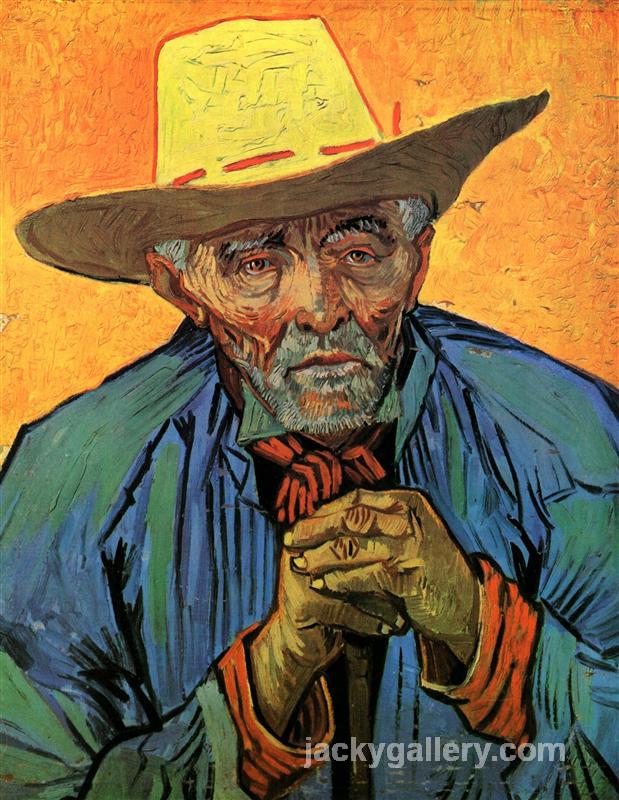 Portrait of Patience Escalier, Van Gogh painting